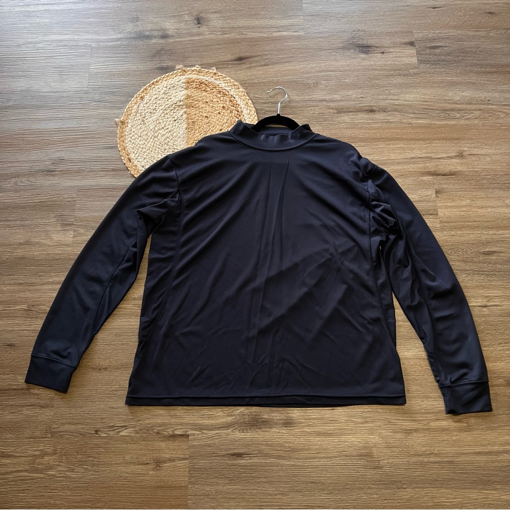 Beretta Mens Mock Neck Long Sleeve T-Shirt